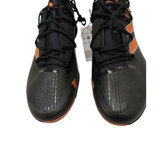 Adidas Adizero Baseball Cleats Men\'s Sz 13.5 Afterburner Black Orange BRAND NEW! main image 4